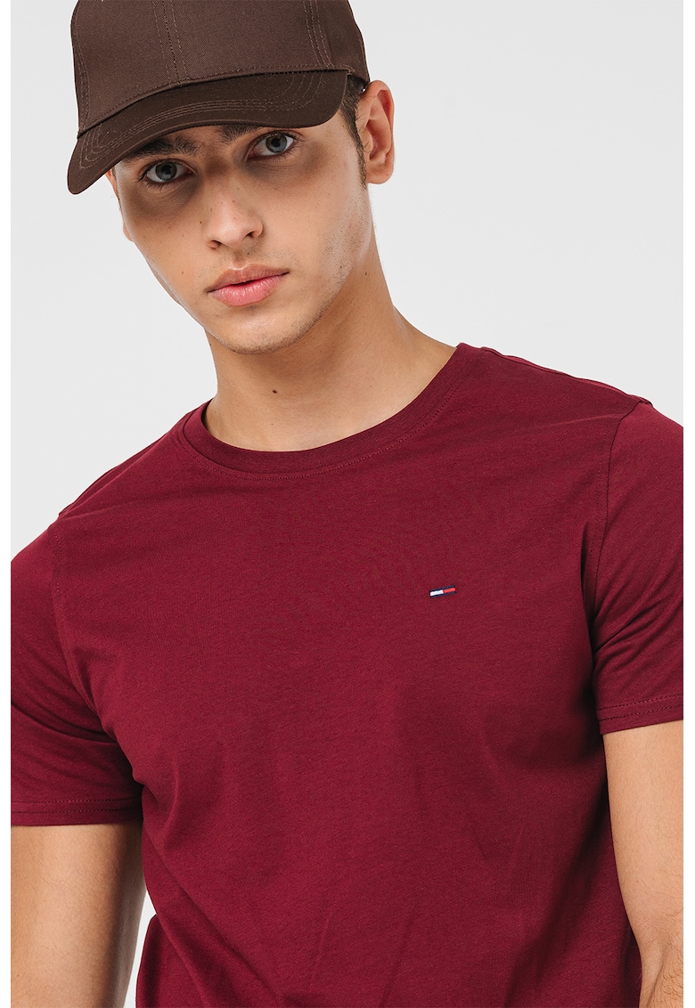 Tricou slim fit de bumbac