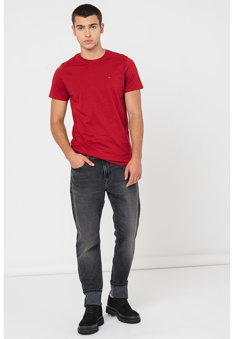 Tricou slim fit de bumbac