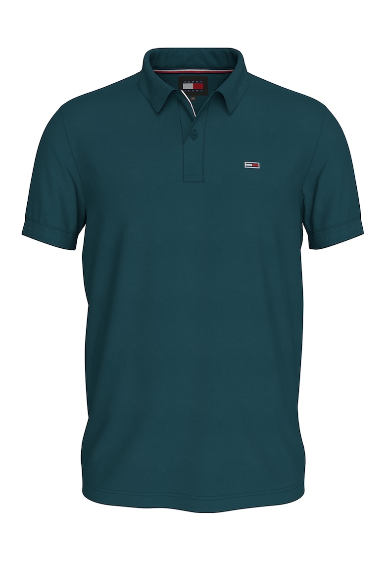 Tricou polo slim fit din bumbac