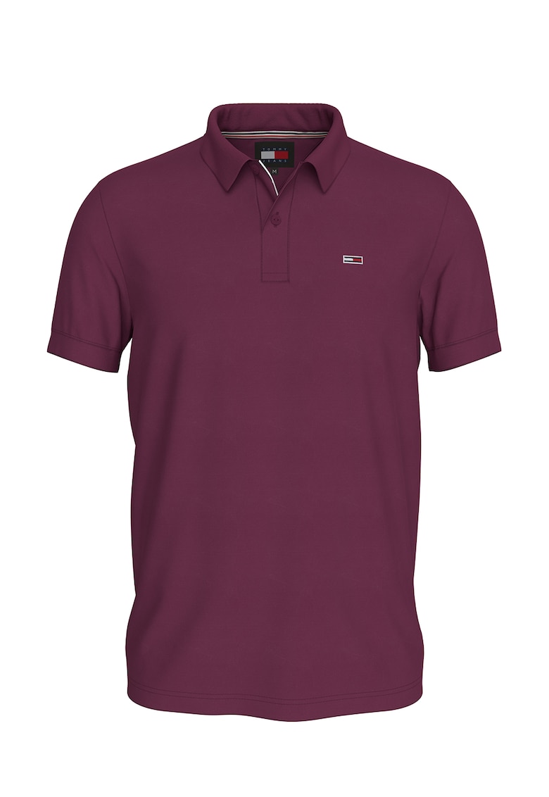 Tricou polo slim fit din bumbac