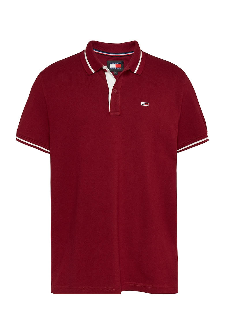 Tricou polo de bumbac cu logo