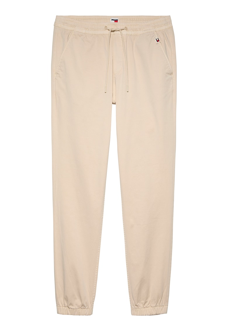 Pantaloni din amestec de bumbac organic cu buzunare oblice