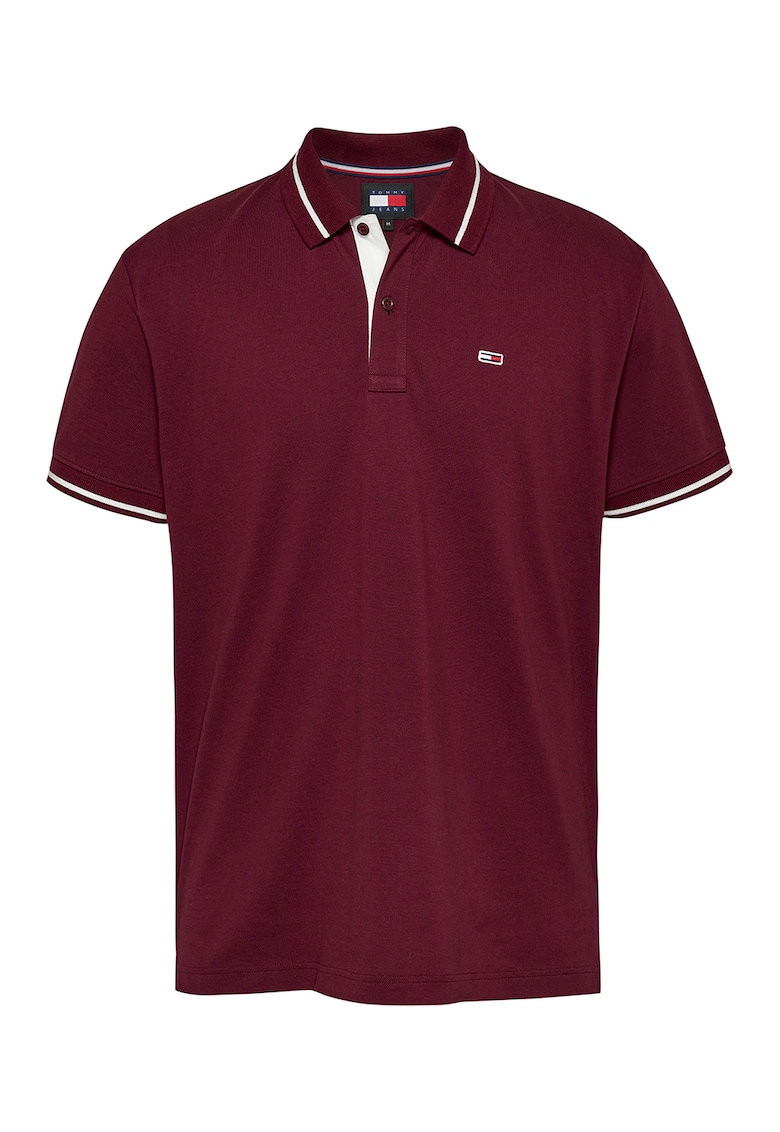 Tricou polo regular fit din bumbac