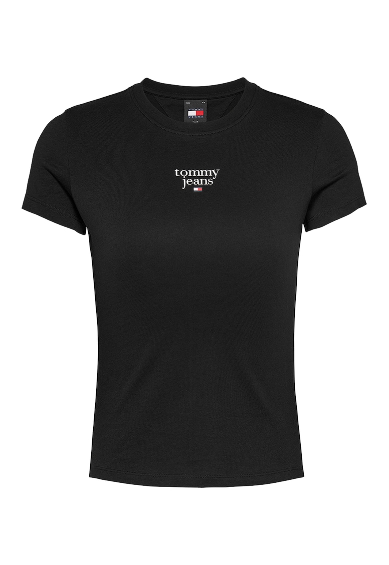 Tricou slim fit cu logo