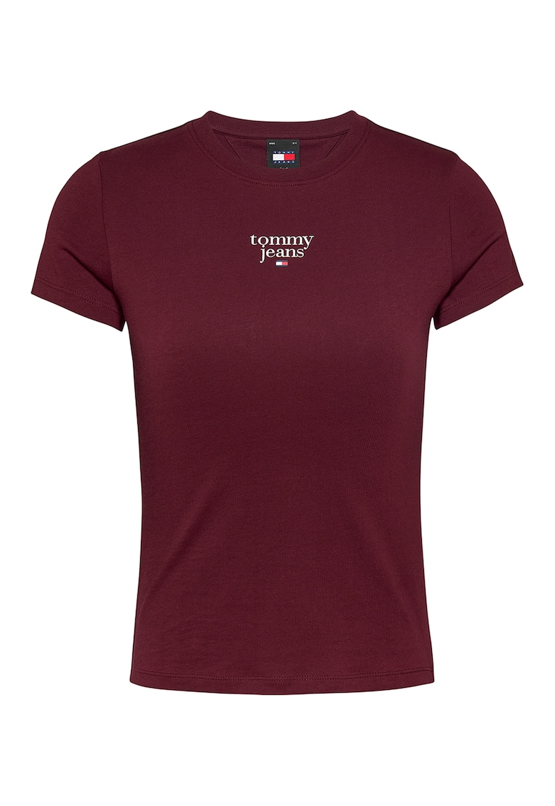 Tricou slim fit cu logo