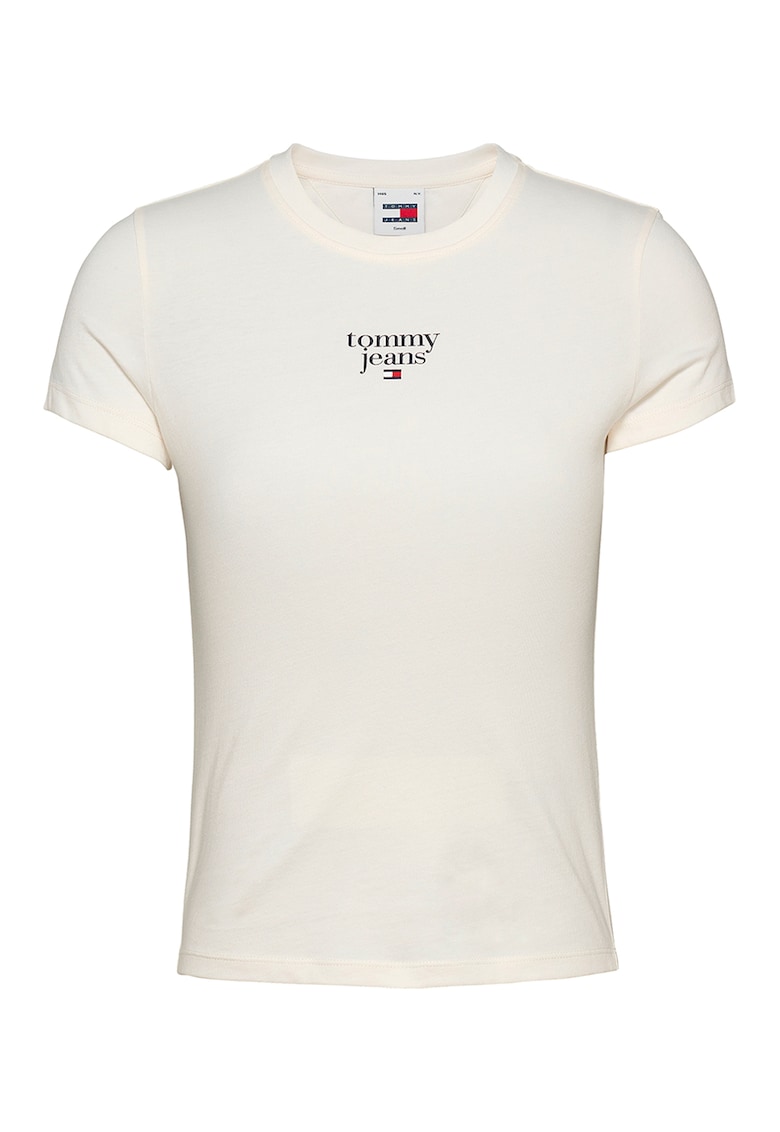 Tricou slim fit cu logo