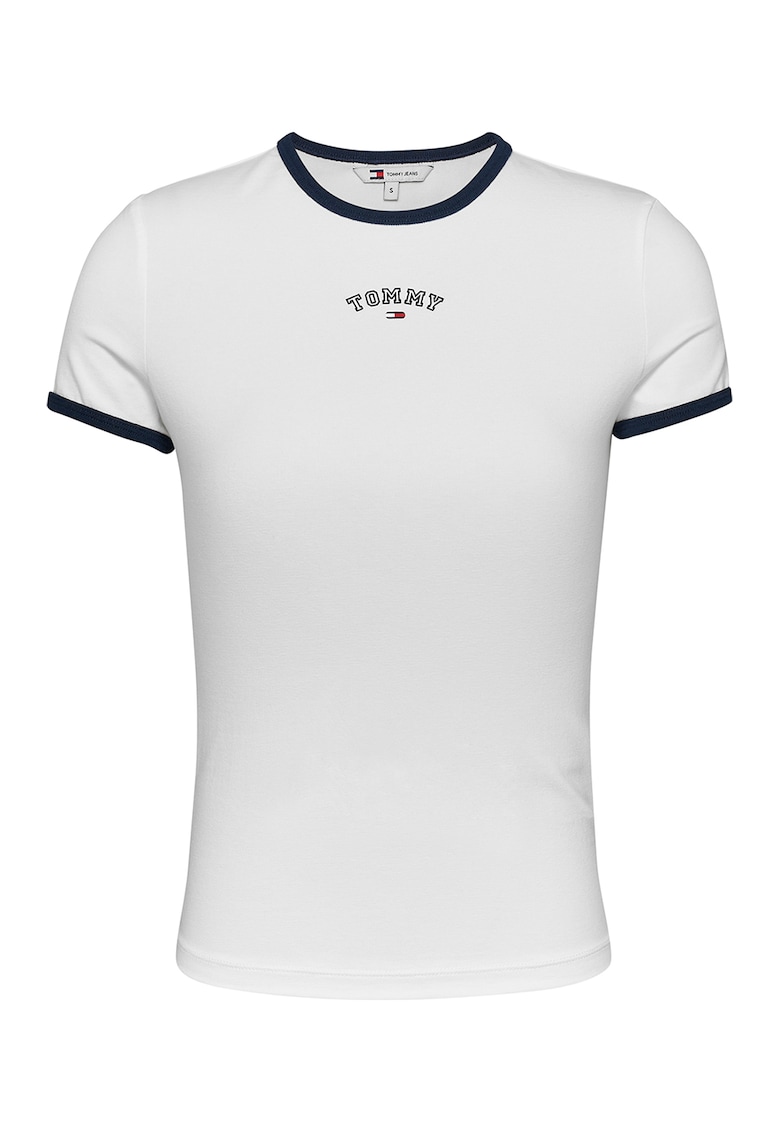 Tricou slim fit cu logo