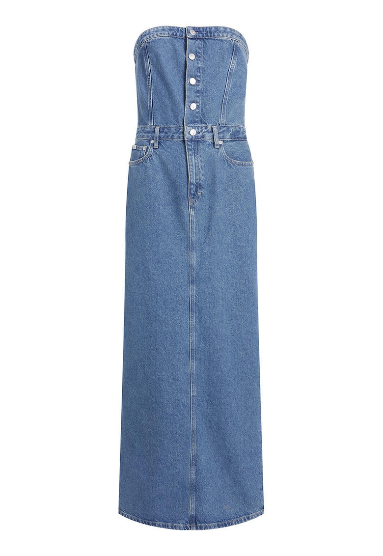 Rochie maxi de denim