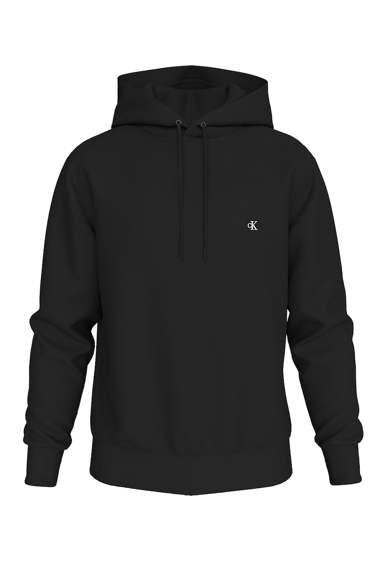 Hanorac cu logo - Negru