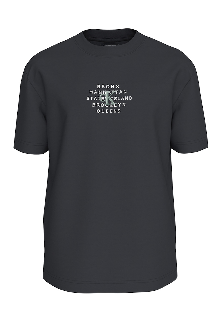 Tricou de bumbac cu text