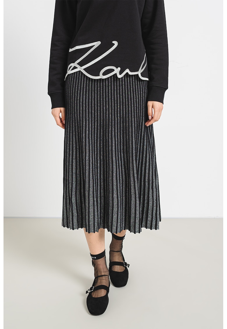 Fusta midi evazata Fusta midi evazata