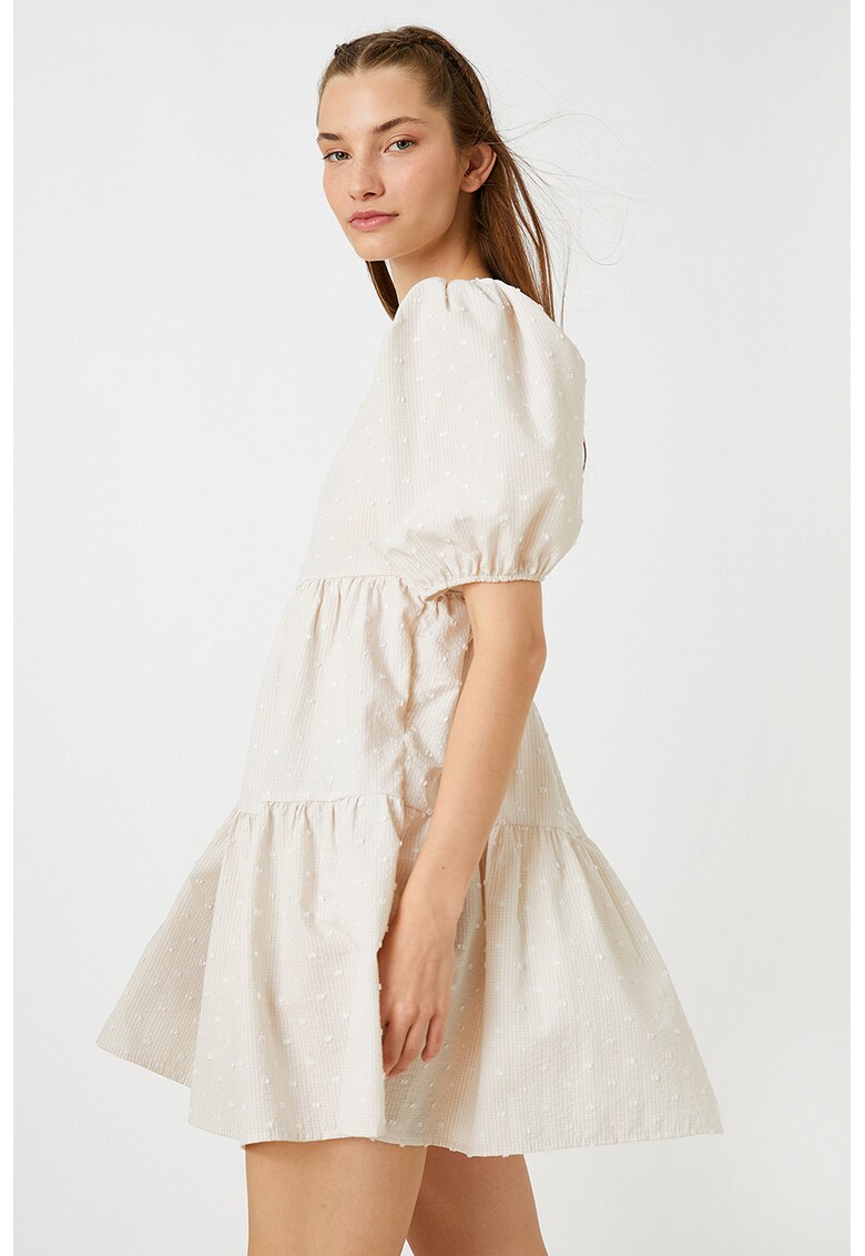 Rochie cu maneci bufante