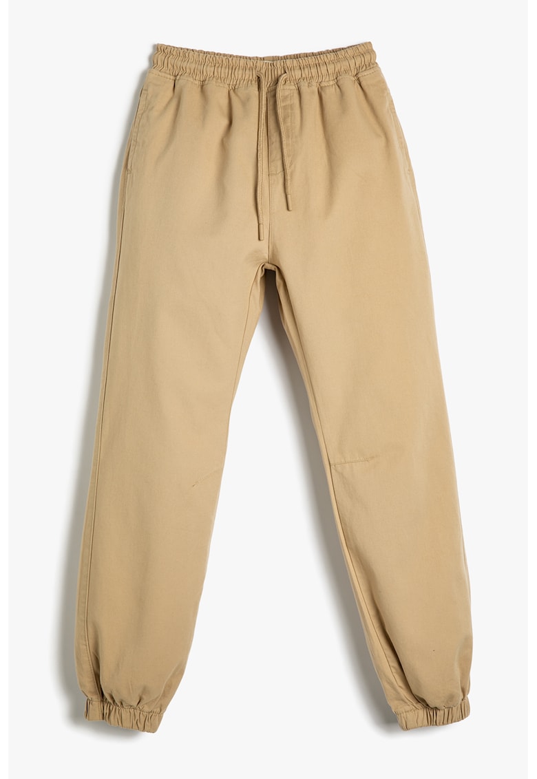 Pantaloni de denim cu snur