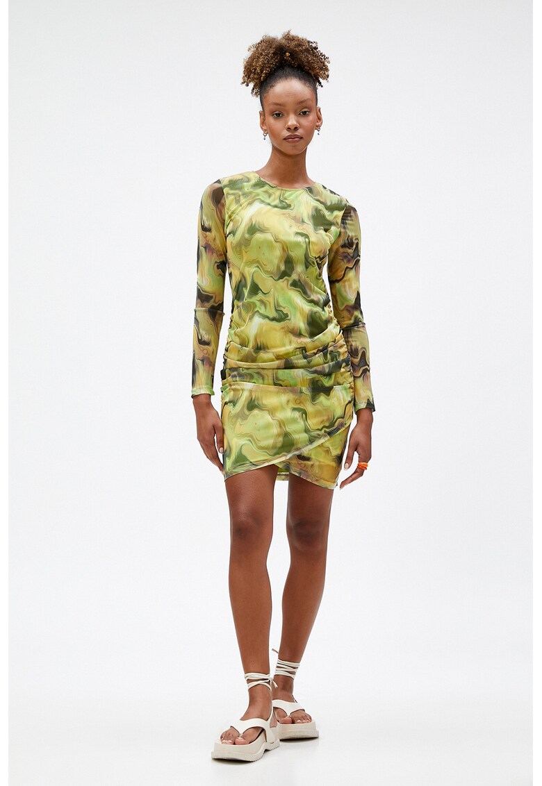 Rochie mini cu imprimeu