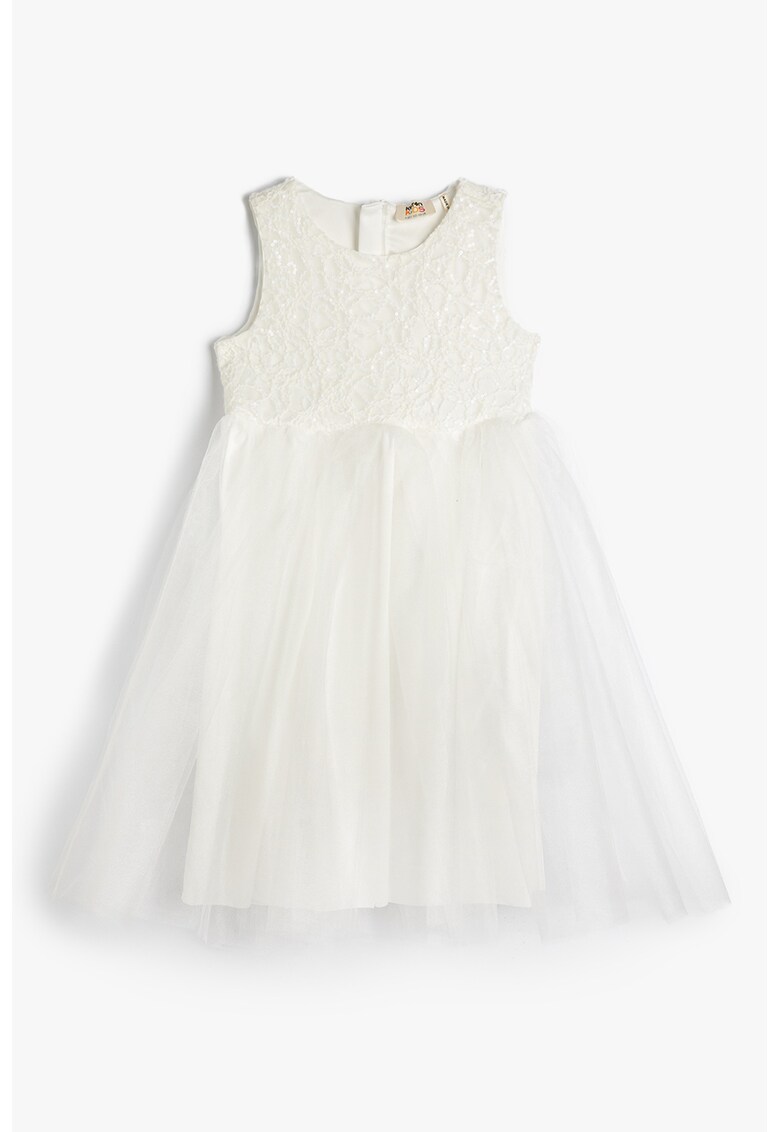 Rochie din tul cu paiete