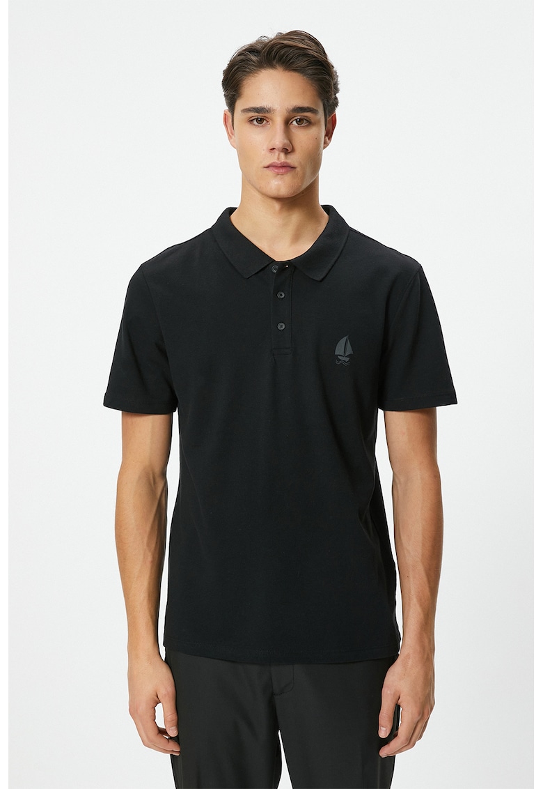 Tricou polo din material pique