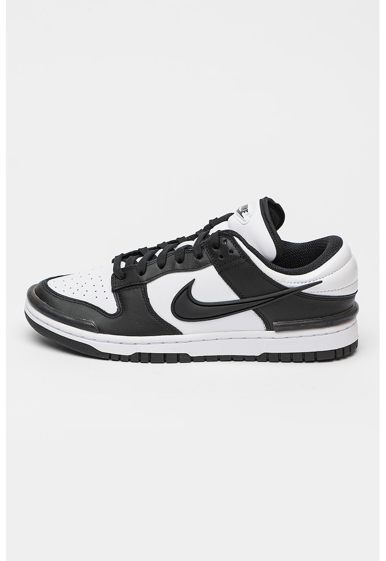 Pantofi sport din piele si piele ecologica cu detalii perforate Dunk Low Twist