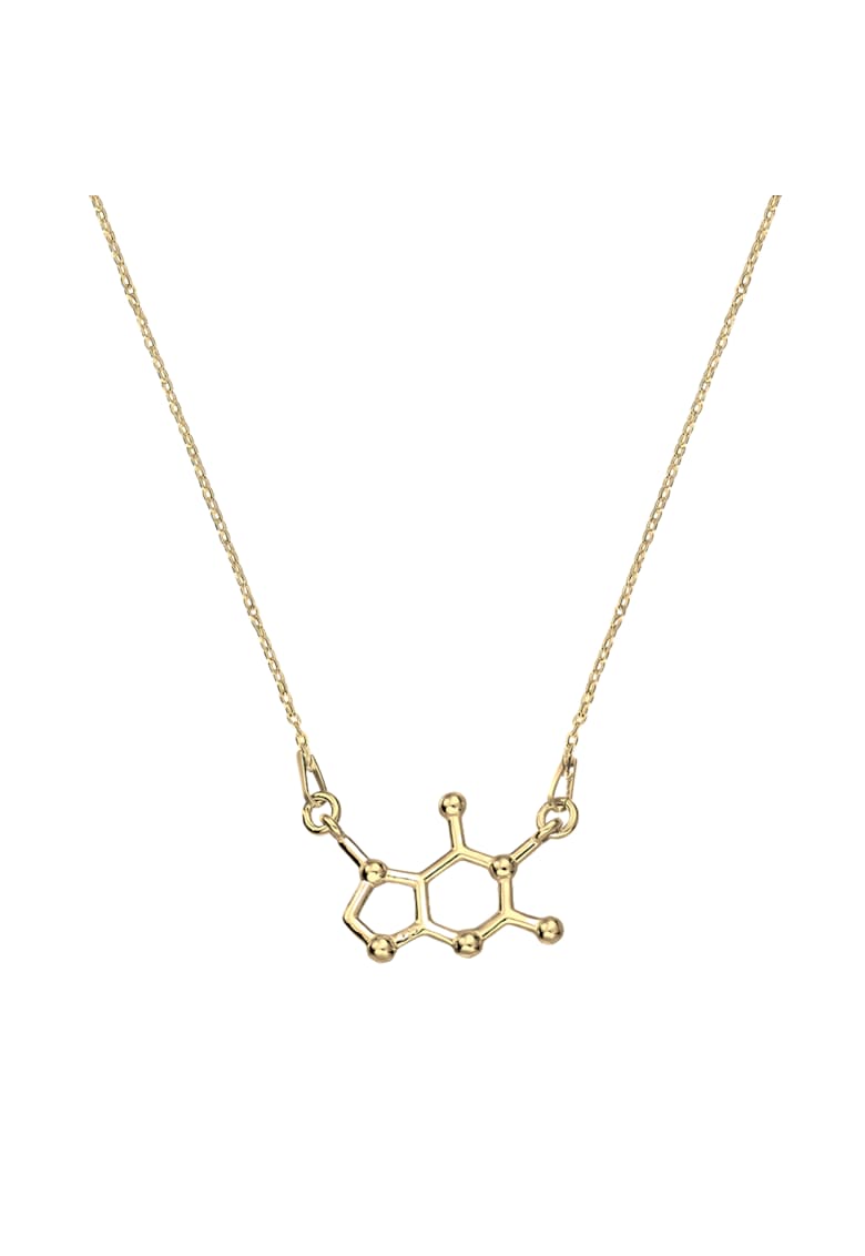 Colier Argint 925 cu pandantiv - Molecula de ciocolata