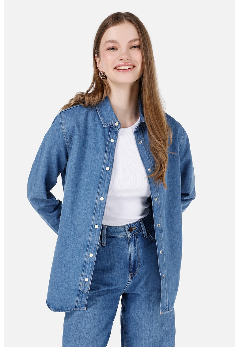 Camasa regular fit din denim Camasa regular fit din denim