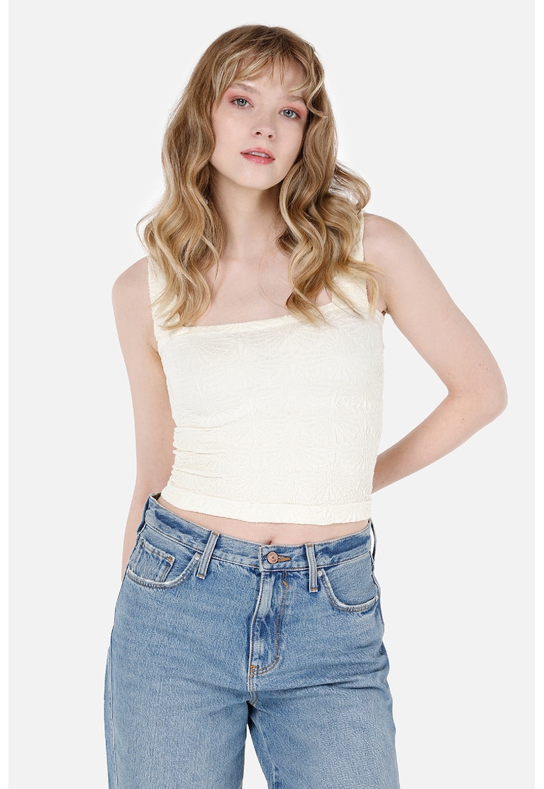 Top crop slim fit