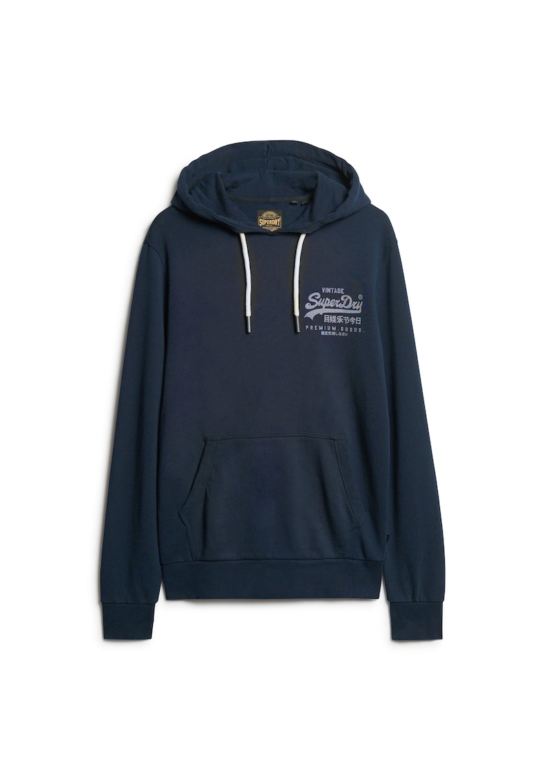 Hanorac cu imprimeu logo - Albastru