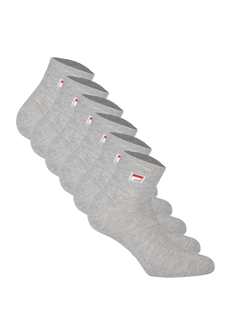 Set de sosete lungi unisex - 6 perechi - Gri