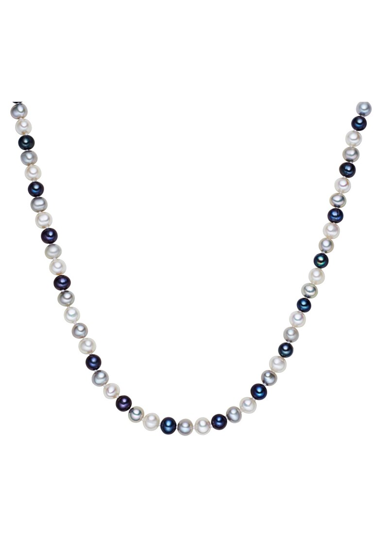 Colier lung cu perle 32193 - Multicolor