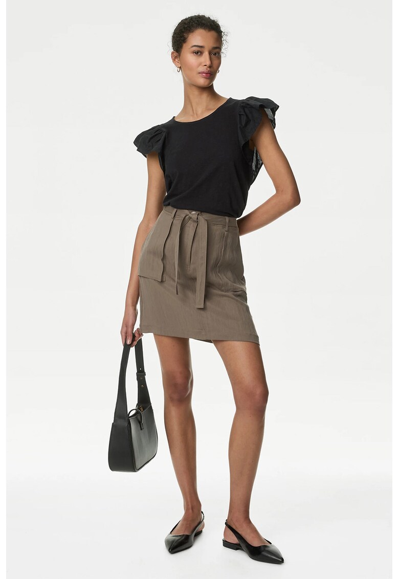 Bluza cu broderie florala