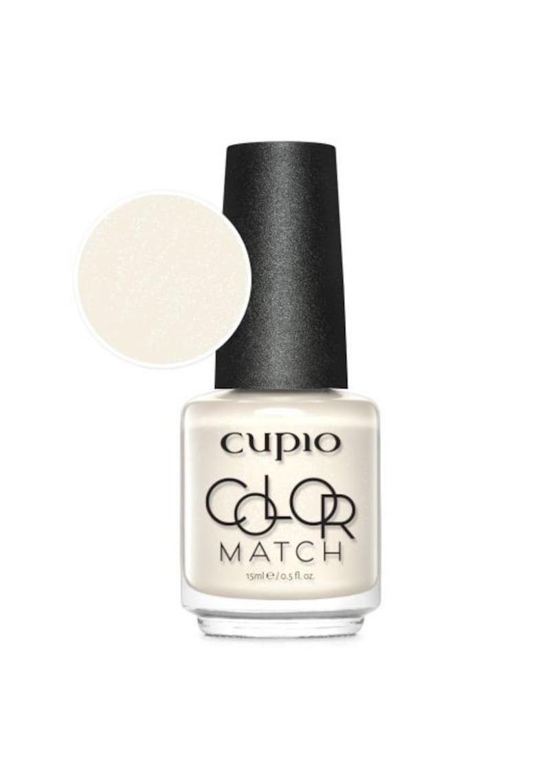 Lac de unghii Color Match - Milky White 15ml -