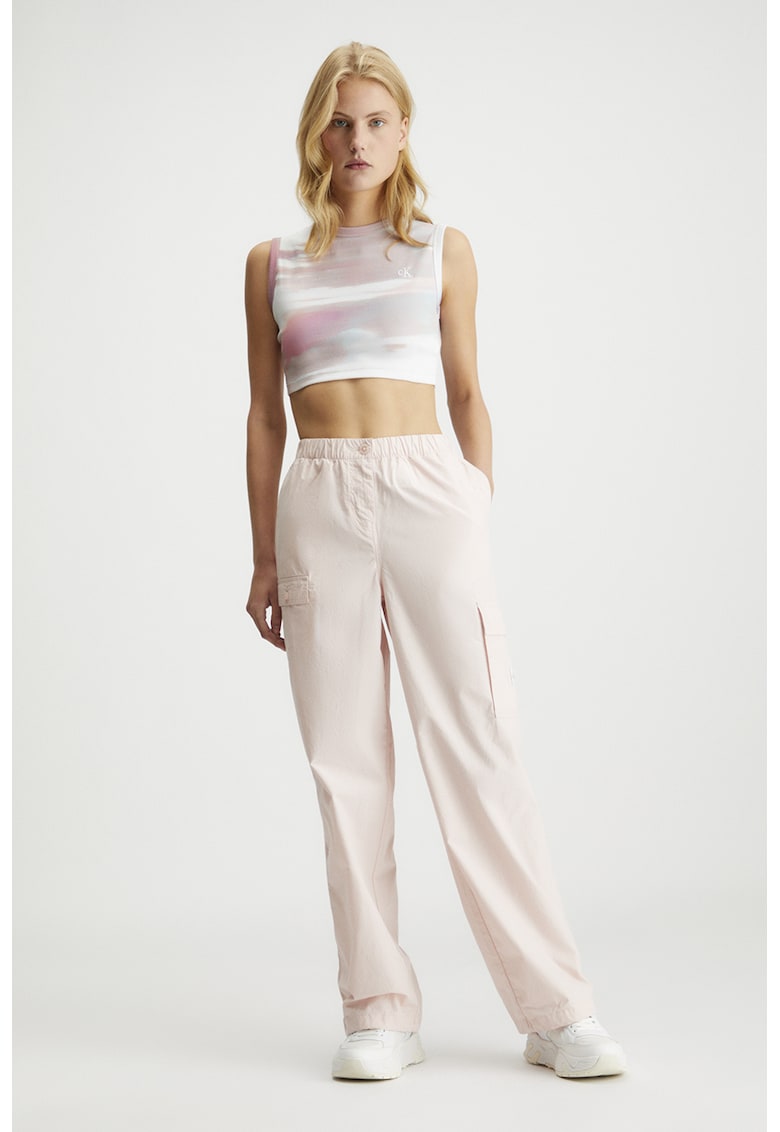 Pantaloni drepti cargo