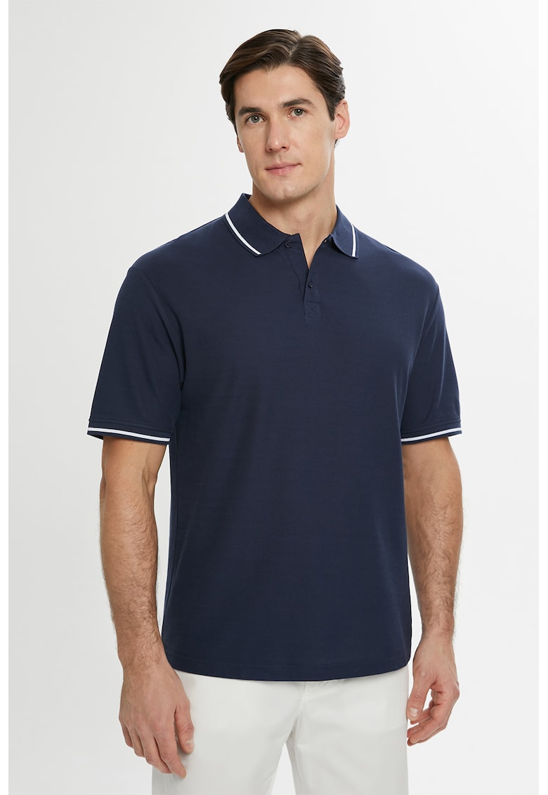 Tricou polo de bumbac