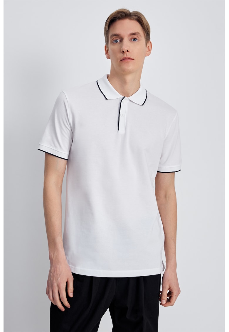 Tricou polo de bumbac