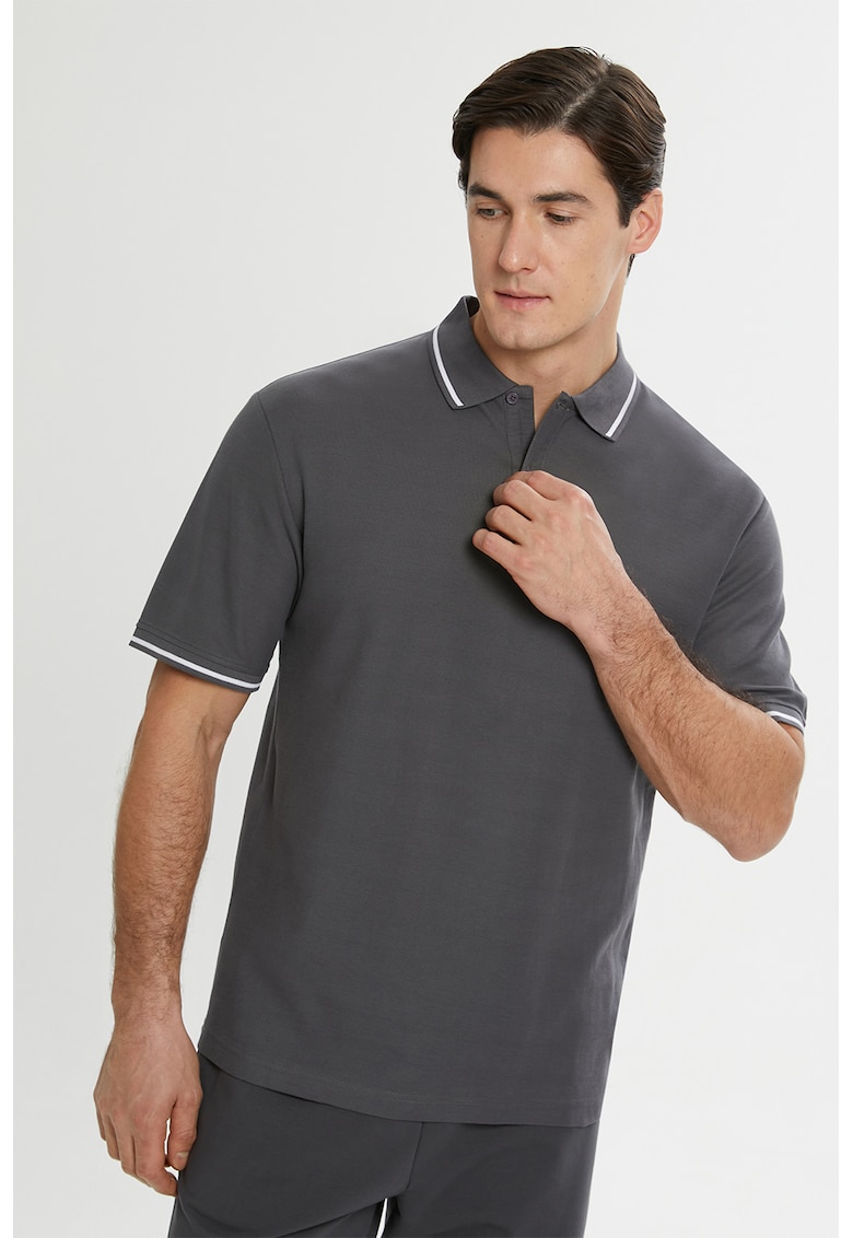 Tricou polo de bumbac