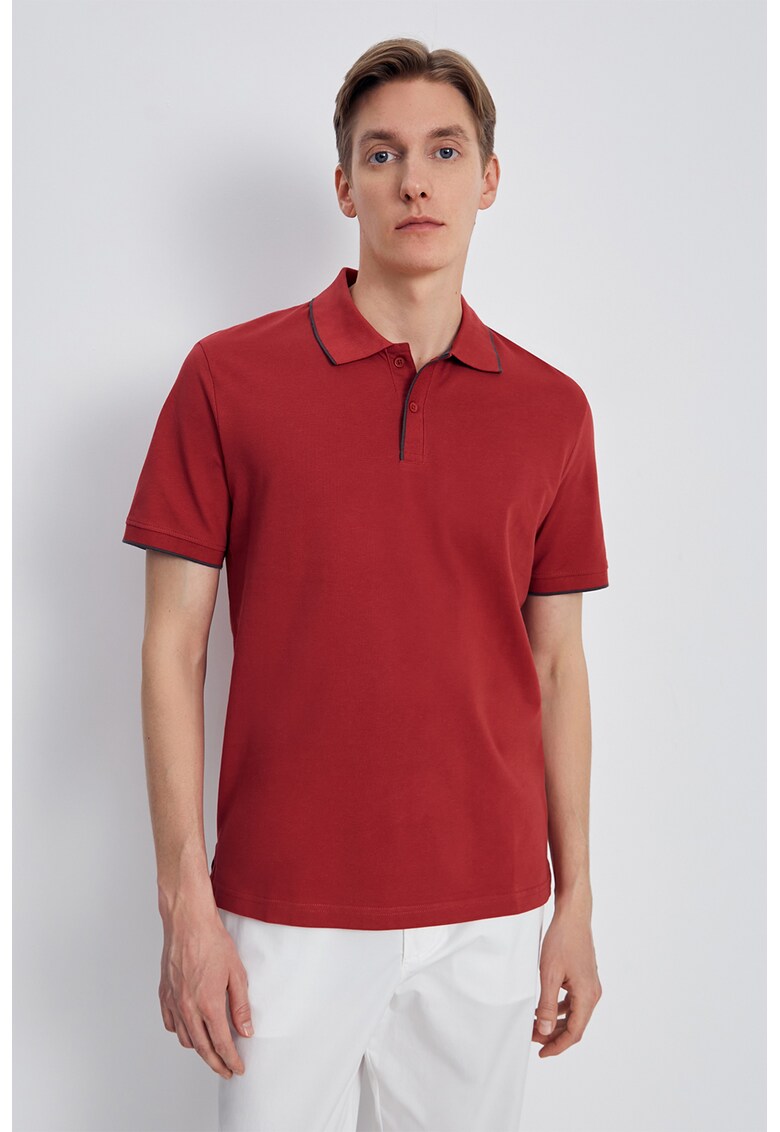 Tricou polo de bumbac