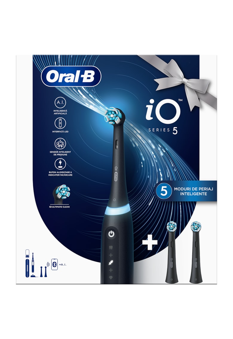 Periuta de dinti electrica iO5 - Negru