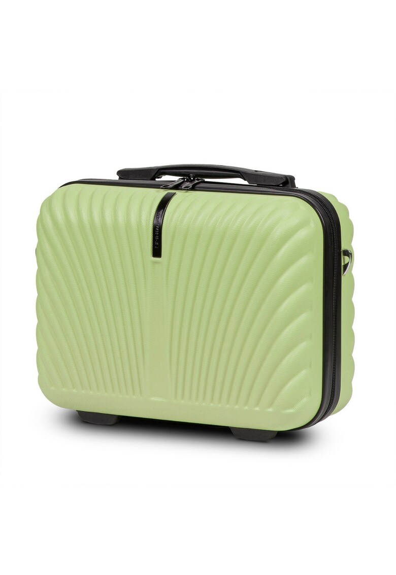 Geanta cosmetice Swan - ABS - 34 x 28.5 x 15 cm - verde