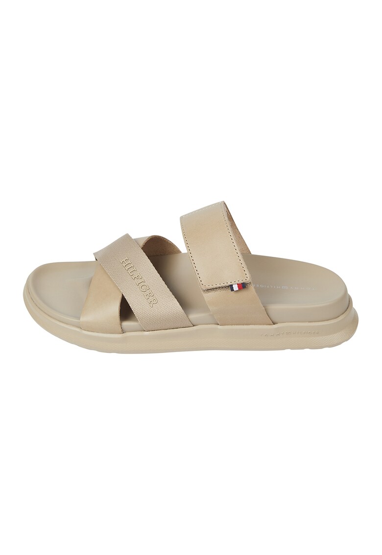 Papuci cu velcro si barete incrucisate