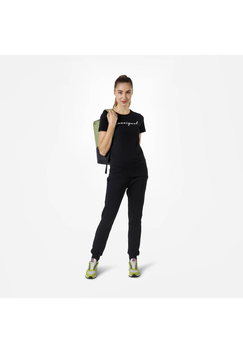 Pantaloni dama Logo trening FL - negru