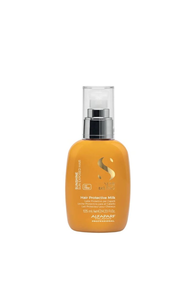 Tratament hidratant - Milano - Semi di Lino Sunshine Leave-In - 125ml - Anti-frizz - Cu filtru UV pentru par expus la soare