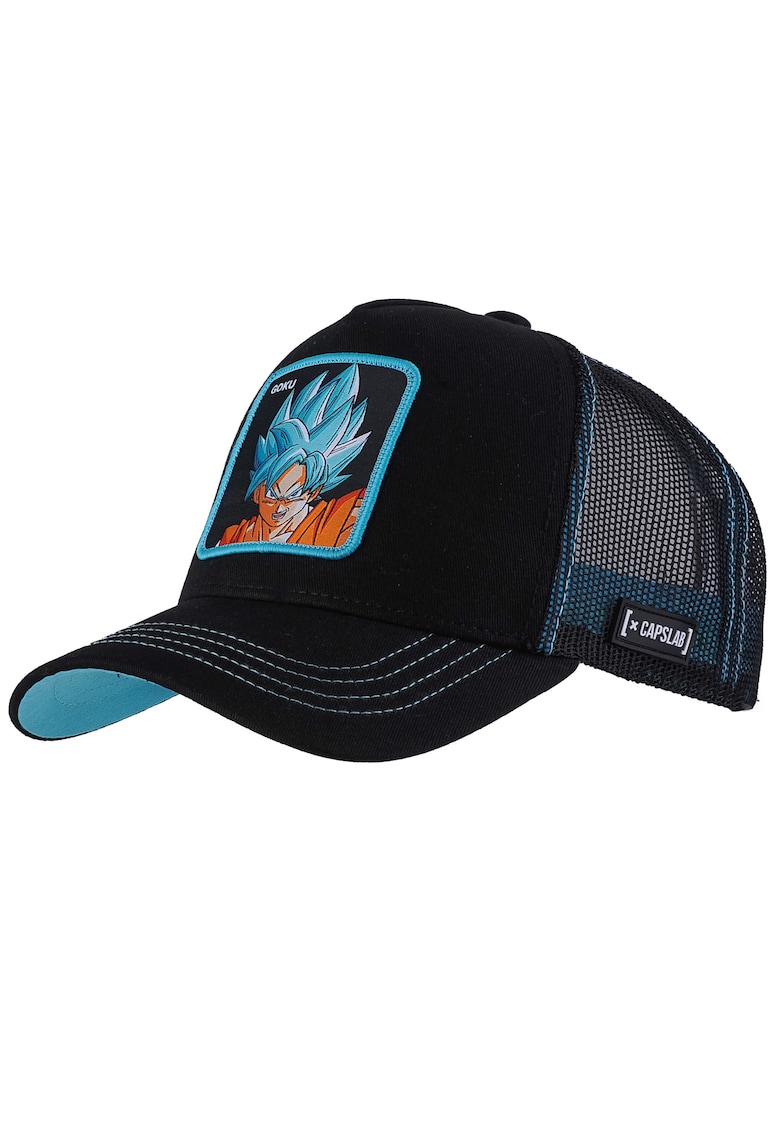 Capslab Sapca baseball pentru barbati - Freegun Dragon Ball Z Goku Cap CL-DBS3-1-CAS-GOK1 - Negru - One size