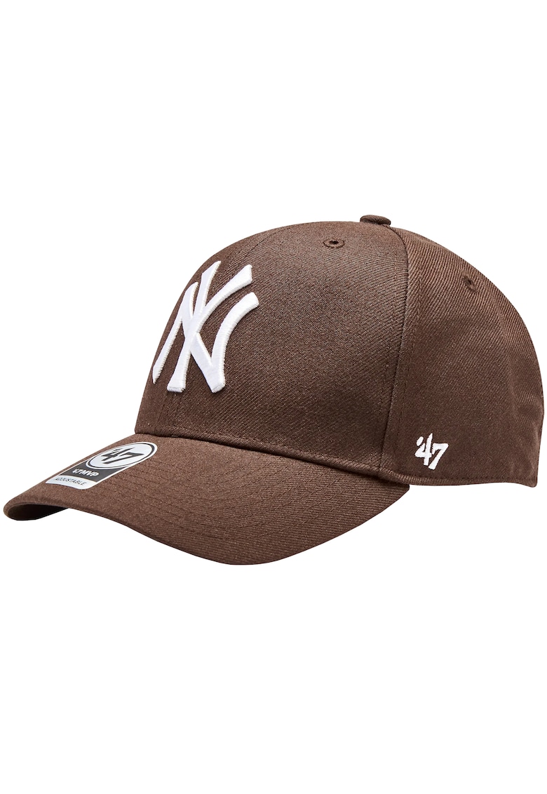 Sapca baseball pentru barbati - New York Yankees MVP Cap B-MVPSP17WBP-BW - Maro - One size