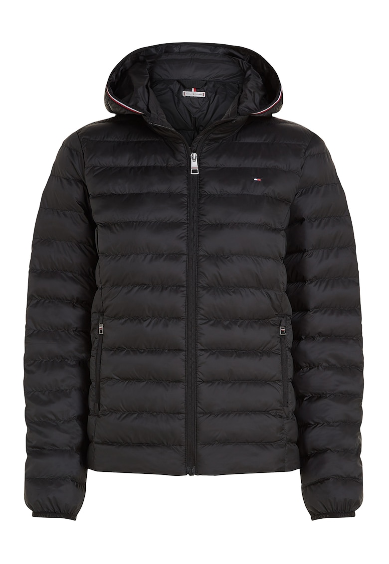 Jacheta usoara matlasata cu guler inalt