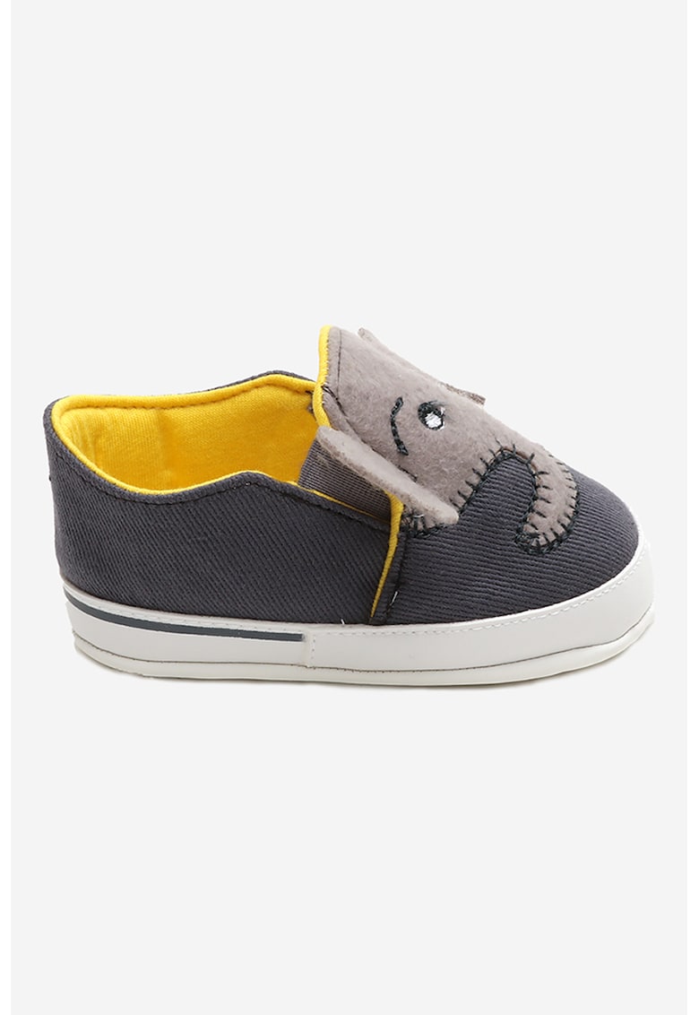 Tenisi slip-on cu model animal