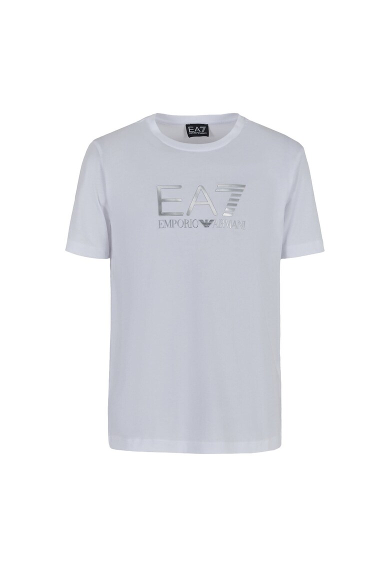 Tricou EA7 Lux Identity 29524 - Alb