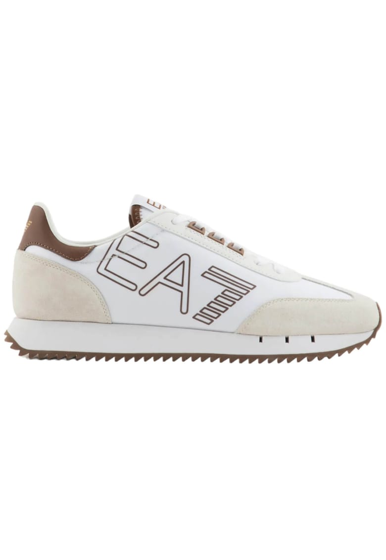 Pantofi sport EA7 Black&White Vintage - XK257-X8X101-T526 33493 - Alb