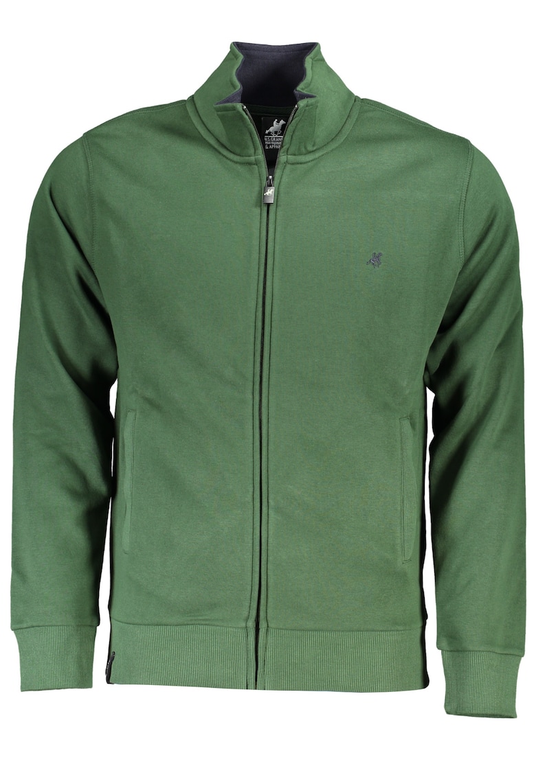 Bluza barbati - U.S. POLO ASSN. - 60% Bumbac - 40% Poliester - Verde - USF178