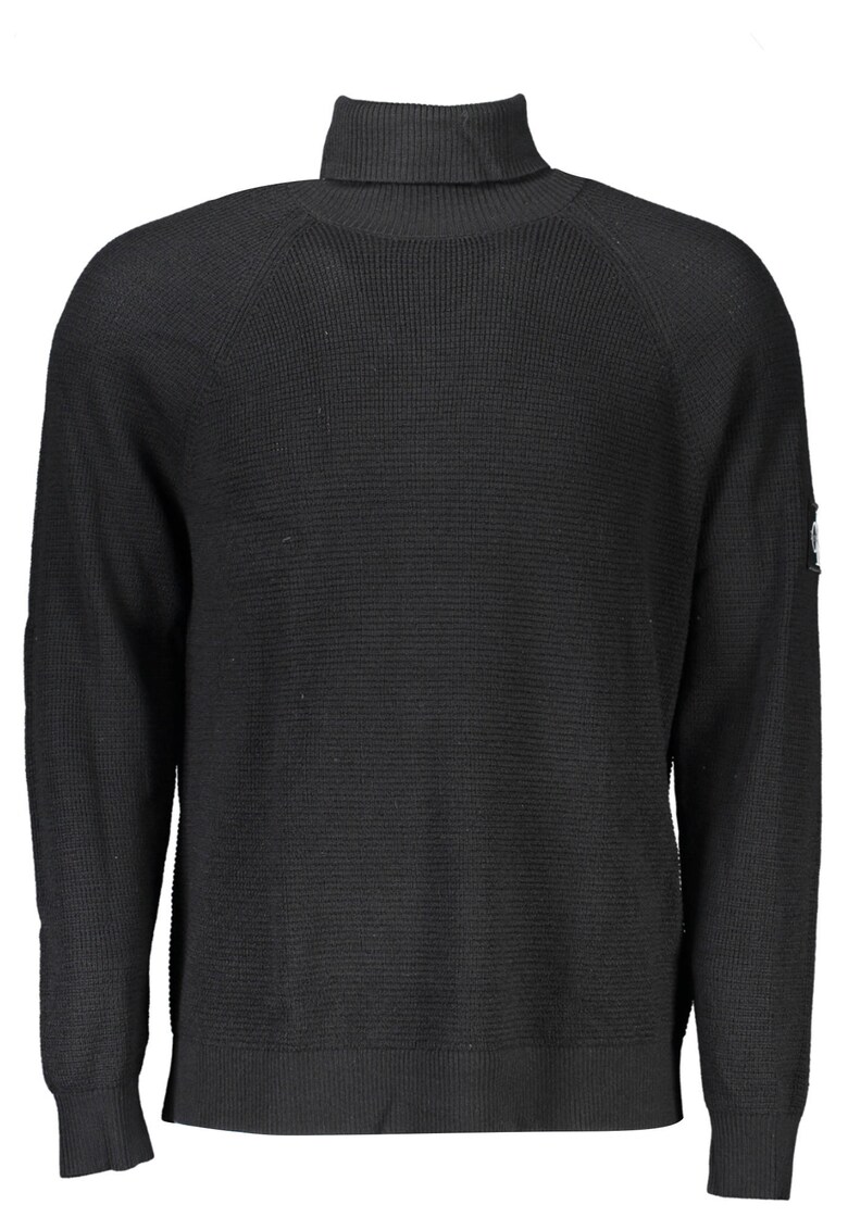 Bluza barbati - CALVIN KLEIN - 100% Lana - Negru - J30J325093 - Negru