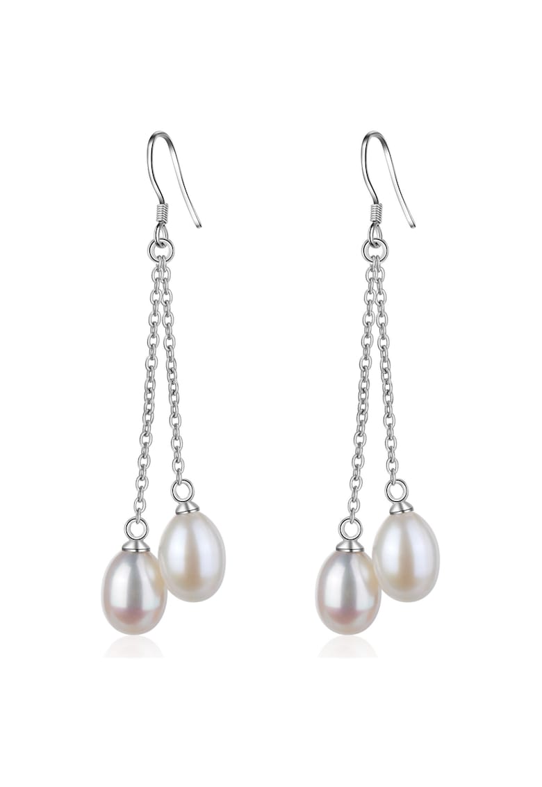 Cercei drop decorat cu perle Mae
