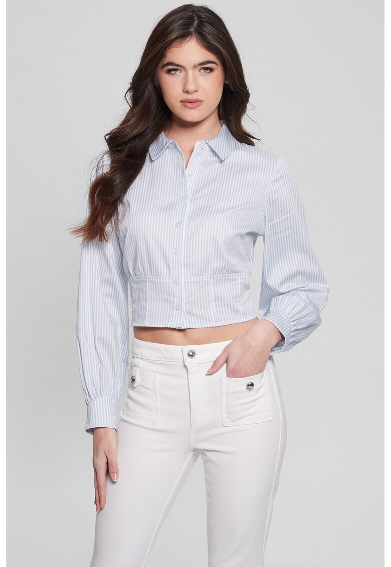 GUESS Къса раирана риза за Жени GUESS Къса раирана риза за Жени