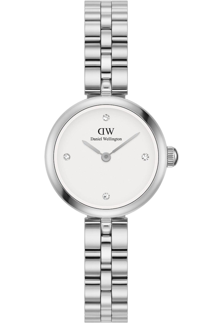 Ceas dama - mecanism quartz - argintiu - rezistent la apa 3 atm - inox